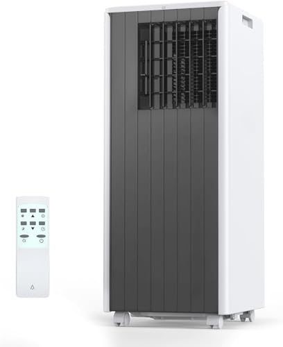 Image of 8000 BTU Portable Air Conditioner, 3-in-1 Portable AC for Rooms Up to 350 Sq.ft, Quiet Sleep Mode, Fast Cooling, Compact with Dehumidifier and Remote Control