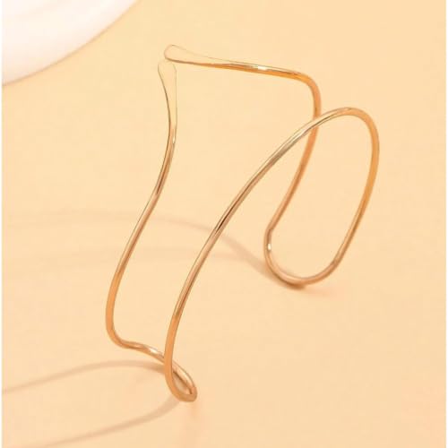 Image of Long tiantian Gold Arm Cuff Upper Arm Armband Greek Goddess Costume Jewelry