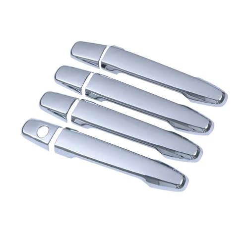 Poignée de porte en ABS chrome premium pour Mitsubishi Lancer Evo berline