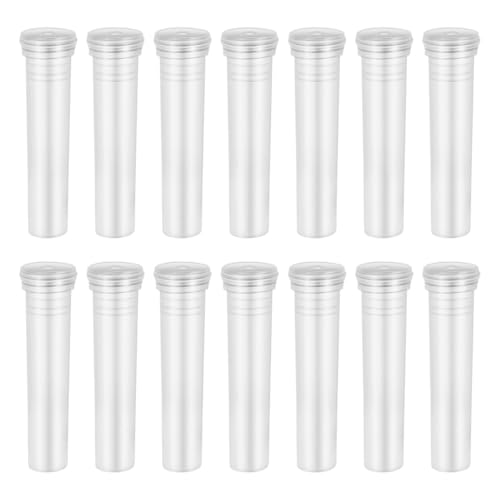 Healeved 50pcs Flower Water Storage Tube Plastic Tube for Watering Plants While Away Flower for Florist Supplies Water Container for Decor