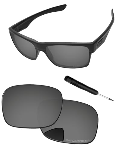Image of Replacement Lenses & Screwdriver for Oakley TwoFace OO9189 Sunglass - Precision Fit, UV Block & Impact Resistant