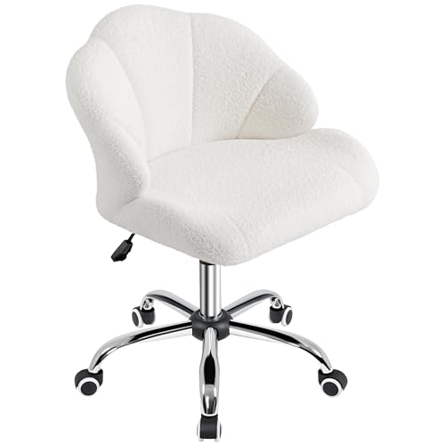 Yaheetech Homeoffice Stuhl, Schminkstuhl, Schreibtischstuhl höhenverstellbar Drehstuhl, Bürosessel...