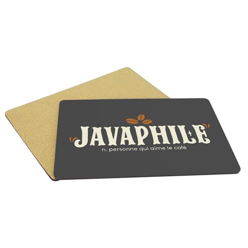 Napperons de table souples en liège anti-rayure noir lot de 4 - 5