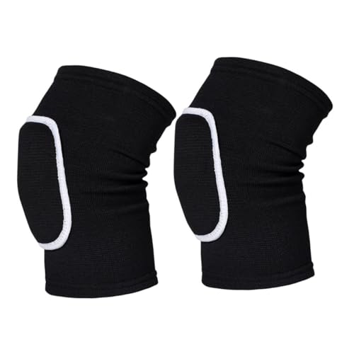FRCOLOR Adjustable Fit Volleyball Pads Durable Knee Pads for Men Women Youth Skating Sponge Protective Braces
