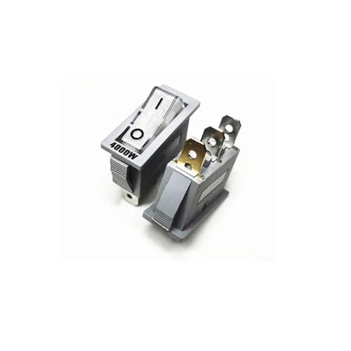 Interrupteur KCD3 3PIN-01 contact en argent durable 3500W - 4
