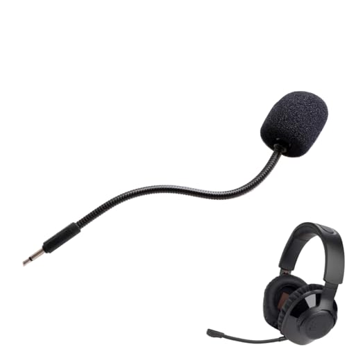 V-MOTA Ersatz-Spiel-Mikrofon für JBL Quantum 100 350 400 Headset; Q100 Q350 Q400 PS4 Pro PS5 Xbox One X Computer PC Gaming Kopfhörer
