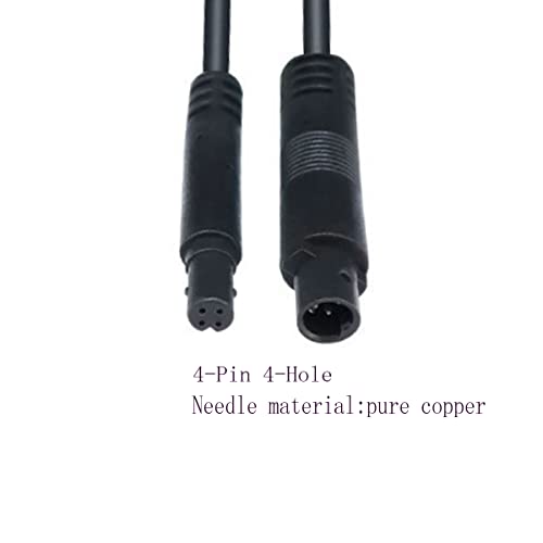 Image of 4 Pin Reversing Camera Extension Cable, 4 Pin Male to Female Rear View Video Cable Suitable, for Driving Recorder Backup Camera Cable (6.6FT /2M)