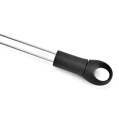 Espetos de churrasco DOITOOL para espetos de chapa de aço inoxidável para grelhar 6 espetos de churr