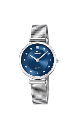 Montre femme Lotus quartz argentée idéale du bureau aux soirées habillées