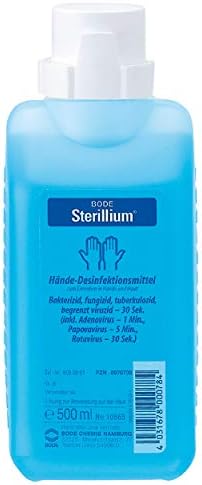 Winware 974075 Sterillium Hand Disinfectant - 500ml.