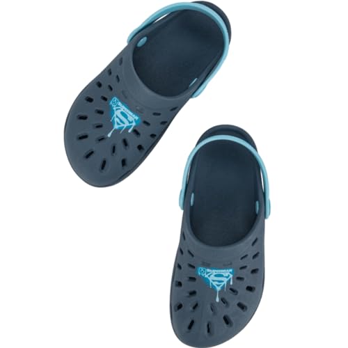 Babuche Casual Infantil Menino Borracha Liga Da Justiça Grendene Kids 22927