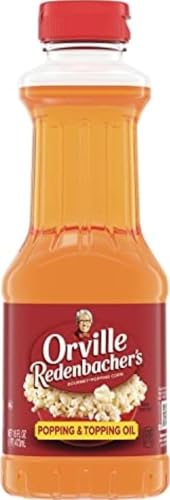 Orville Redenbachers Gourmet Popcorn Kernels Original Yellow 30 oz Each Pack of 6 & Popping & Topping Buttery Flavored Oil Keto Friendly 16 Fluid Ounce Pack of 6 product thumbnail 12