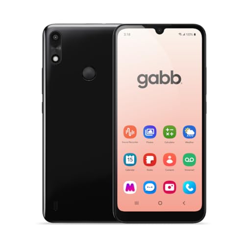 Gabb Phone 4: The Perfect First Phone for Kids - Safe Apps, No Social Media/Internet Browser, GPS Tracking, Parental Controls, Talk & Text, 30 Activation Fee