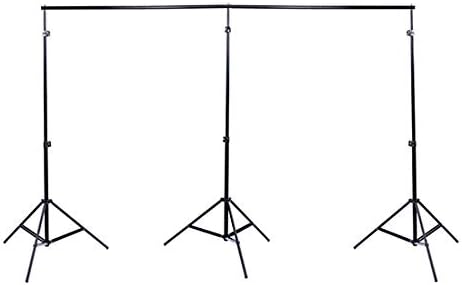 Wide Backdrop Stand Heavy-Duty Adjustable Background Support for Photography, Video, Portraits & Events Extra-Wide Portable Frame with Carrying Case