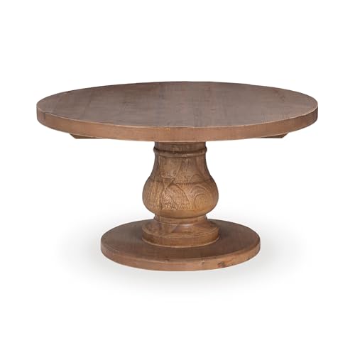 Kosas Home Biltmore Reclaimed Pine Wood Coffee Table in Mission Brown