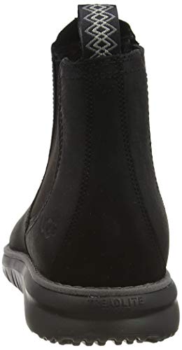 Ugg Union Chelsea Weather Boot, Black Leather, Size 9.5 #TOP2