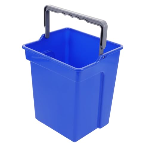 CIYODO Seau à Eau Multifonction 4 l avec Poignée Seau De Nettoyage en Plastique Robuste pour Tri des Produits, Maison, Le Bureau Écoles