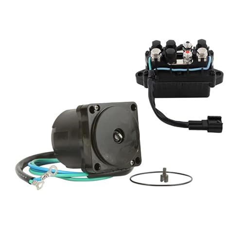 Moteur de trim 64E-43880 avec relais 63P-81950 pour un levage fluide du hors-bord