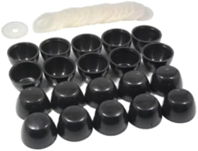 for Toto THU098#51 Bolt Cap Set Ebony (20 Sets Ea) Installation Parts