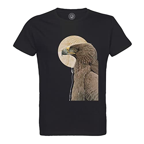 T-shirt homme col rond coton bio aigle style minimaliste biologie