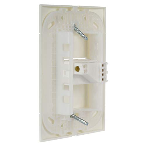 Conjunto Lunare Schneider campainha pulsador 10a 250v branco prm44061