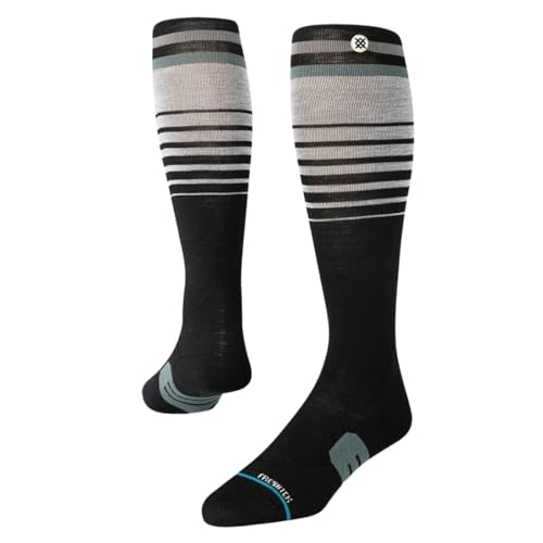 Black Emmit Snow Socks by Stance