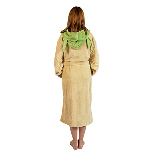 Star Wars Yoda Unisex Hooded Bathrobe for Adults2
