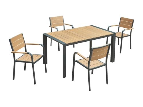 Vente unique Comedor de jard� n de Aluminio