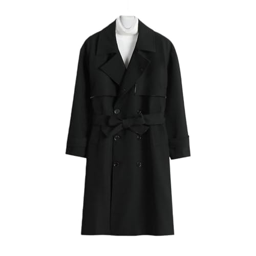 Trench homme long tendance pour les matinées fraîches du printemps urbain