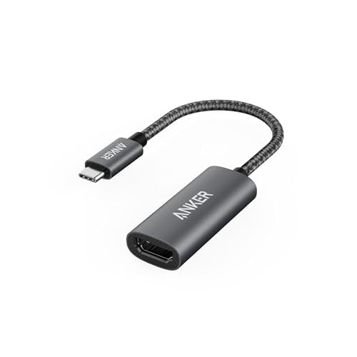 Anker USB C to HDMI Adapter (4K@60Hz), 310 USB-C Adapter (4K HDMI), for MacBook Pro, MacBook Air, iPad Pro, Pixelbook, XPS, Galaxy, and More(Compatible with Thunderbolt 3 Ports)