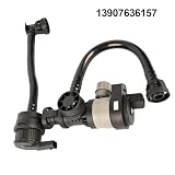 Entlüftungsventil mit Rohr für X5 E70, X6 E71, Serie F07 F10, 6er Serie F06 F12 F13, X3 F25, ersetzt OEM 13907636157, direkte Passform Tankentlüftungsmontage