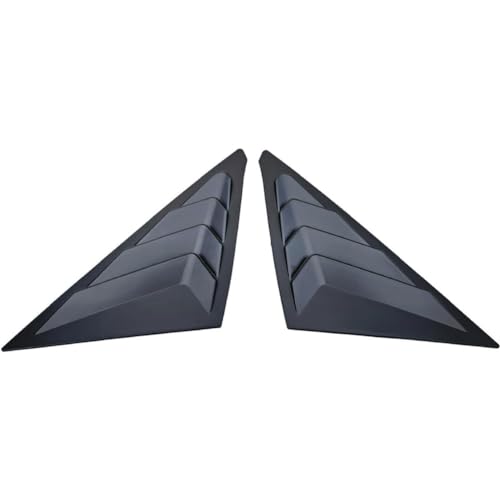 Cubierta de persianas ABS para ventana de Civic 11 Gen Hatchback, alerón triangular de alta gama
