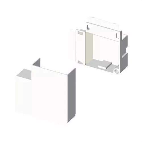 Unex 78233-2 - Angulo plano pvc p/78033/78083 u24x blanco nieve