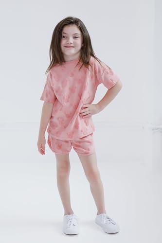 image for Disney Minnie Mouse Toddler Girls French Terry Drop Shoulder T-Shirt a