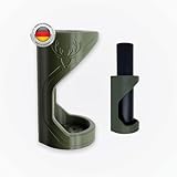3D-Druck Camper Schalldämpferhalter 65mm - magnetisch, inklusive 45 mm & 55mm Adapter, 6 Kg Haltekraft