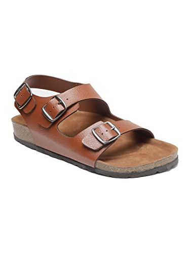 Image of REFOAM ORFMO-04 Men's Comfortable Slippers /Flip Flops Lightweight Flexible Arch Support Durable & Anti-Skid Daily Wear