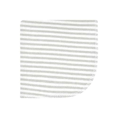 Image of Hudson Baby Unisex Baby Flannel Cotton Poly Washcloths, Construction Work 12Pk, One Size