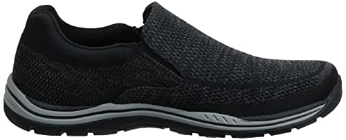 Skechers Mens Expected Gomel Slip On Loafer, Black, 12-12.5 Wide Us #TOP3