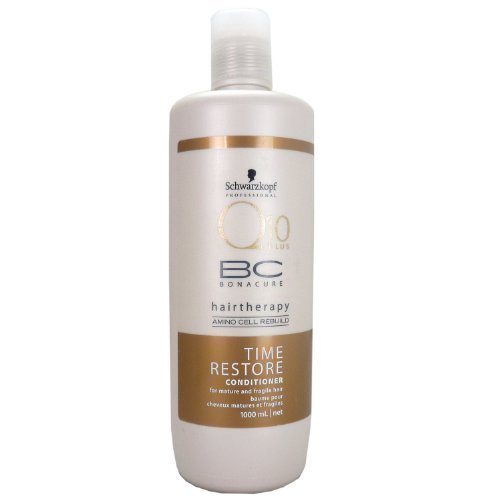 Schwarzkopf BC Bonacure Time Restore Q10 Plus Conditioner for for Unisex, 33.8 Ounce