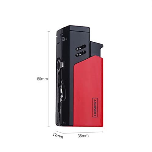 Encendedor Jet Torch recargable con llama ajustable miniatura 5
