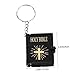 DOITOOL 9pcs Bible Keychain Miniature Book Pendant Keyring Creative Key Holder for Gifts Durable for All Ages Occasions