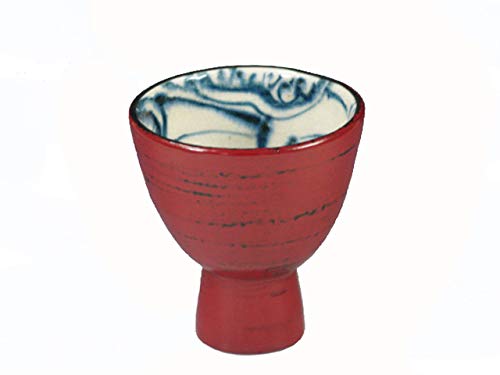 Mino-Yaki (Gifu) Sozan-Gama Porcelain Sake cup 4MIN0054