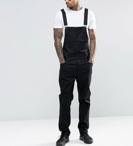 Jeans Pants Trouser Denim Trendy Street Slimming and Casual Straight Leg Shoulder for Men2