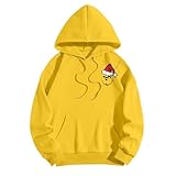 Navideñas Capuchas Christmas Top Grinch Arm Hoody Christmas Top Grinch Sudaderas Deportivas Hombre Sudaderas Navidad Mujer Sudadera de Navidad para Mujer Sudadera Pray Niño S
