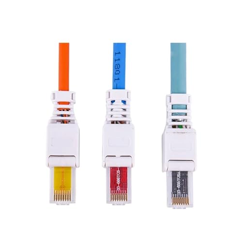 Conector RJ45 Cat6A UTP para cable Ethernet miniatura 6