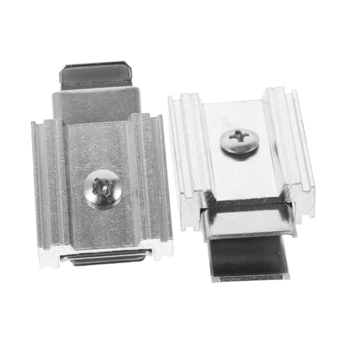 Uonlytech 2piezas Clips De Fijación Para Mosquiteras Repuesto De Hebilla Para Ventanas De Pantalla Accesorio Duradero