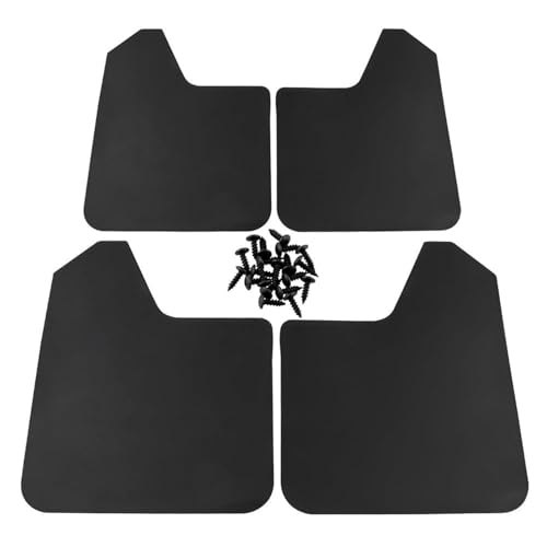 GNTHERF 4 Pièces Bavettes Garde-Boue Anti-éclaboussures, pour Fiat Ducato III | Typ 250 | 2006-2023 Bavettes Avant Et Arrière Voiture Mud Flaps Guard Splash