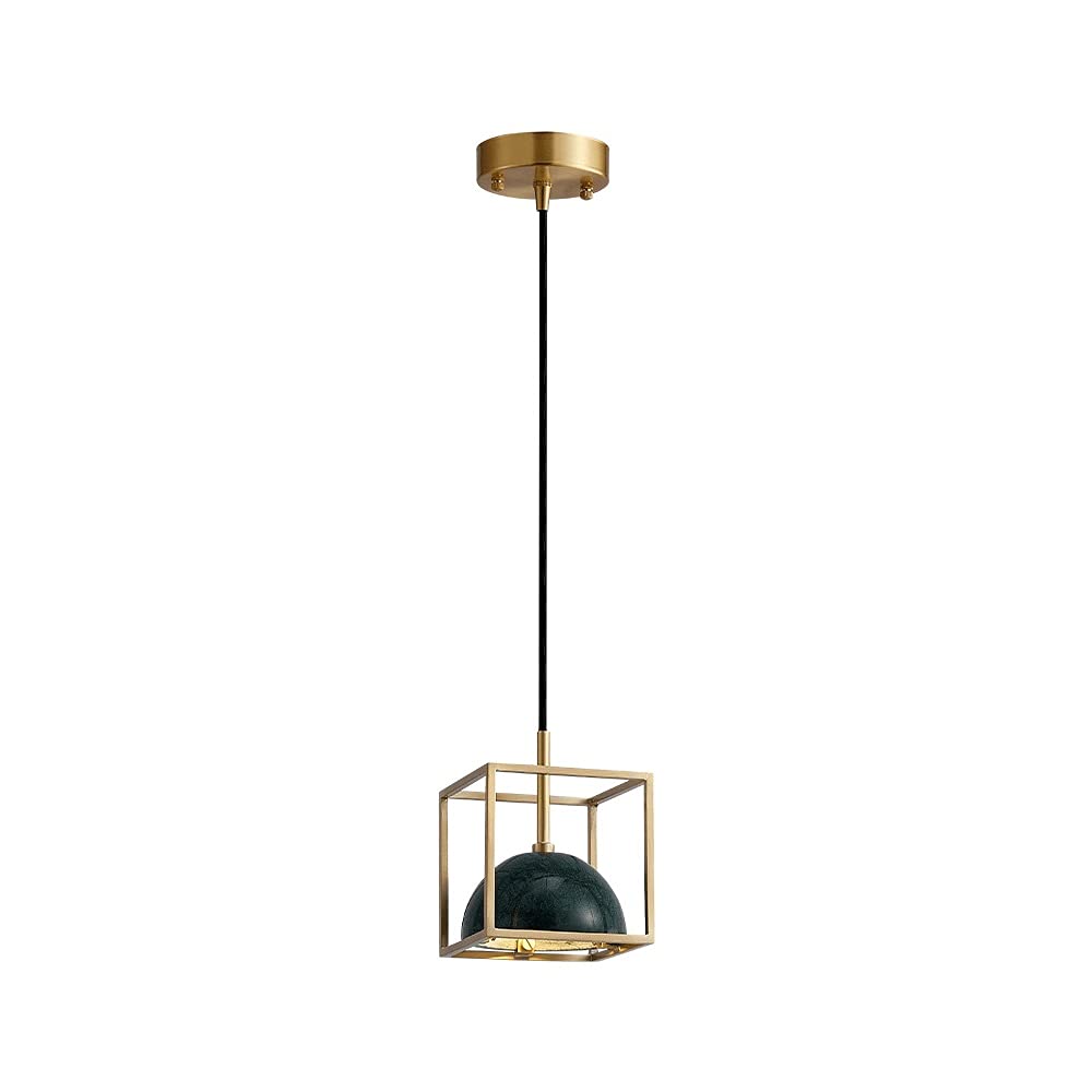 Lustre postmoderne en cuivre pour éclairer et décorer une chambre à coucher