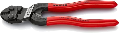 KNIPEX Cobolt S Compact Bolt Cutters with Plastic Coating 160 mm, 71 01 160