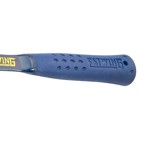ESTWING Rock Pick - 14 oz Geology Hammer with Pointed Tip & Shock Reduction Grip - E3-14P